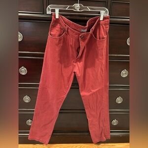 Southern Marsh Burgundy Pants